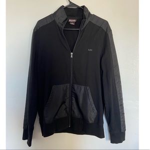 Michael Kors Black Jacket with Front Zipper